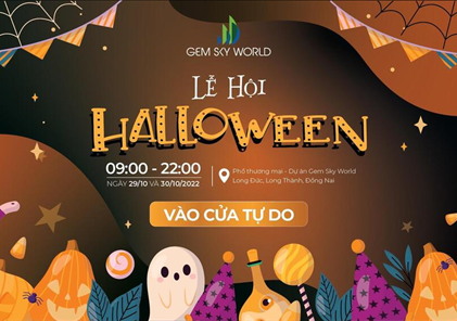 Halloween tại Gem Sky World