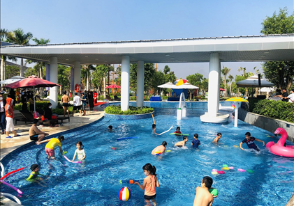 Điểm hẹn mùa hè thu hút khách “check-in” tại Long Thành