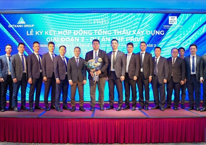 Đất Xanh bắt tay nhà thầu hàng đầu thế giới, áp dụng chuẩn xây dựng toàn cầu vào The Privé
