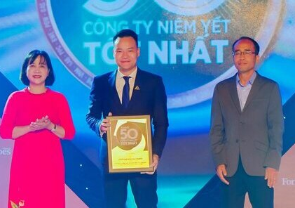 Lần thứ 8 liên tiếp, Tập đoàn Đất Xanh được vinh danh “Top 50 công ty niêm yết tốt nhất Việt Nam 2020”