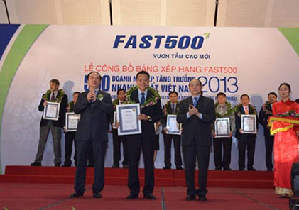 Đất Xanh, doanh nghiệp tăng trưởng nhanh nhất Việt Nam FAST500