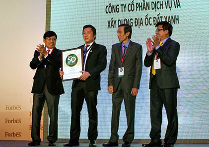 Tập đoàn Đất Xanh - Top 50 doanh nghiệp niêm yết tốt nhất Việt Nam