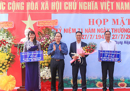 Tập đoàn Đất Xanh tài trợ 500 triệu đồng xây dựng nhà tình nghĩa tại xã Phụng Hiệp, tỉnh Hậu Giang