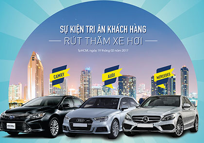 The program of Lucky Draw for a Car and Paying Tribute to Clients