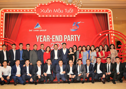 Year-end party of Dat Xanh Group: Festive colorful night to honor the brightest stars