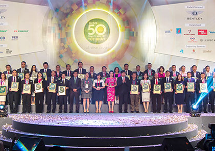 Lần thứ 6 liên tiếp, Đất Xanh xuất sắc được vinh danh Top 50 công ty niêm yết tốt nhất Việt Nam