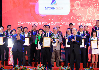 Dat Xanh honoured in 2017 Vietnam Top 500 largest enterprises