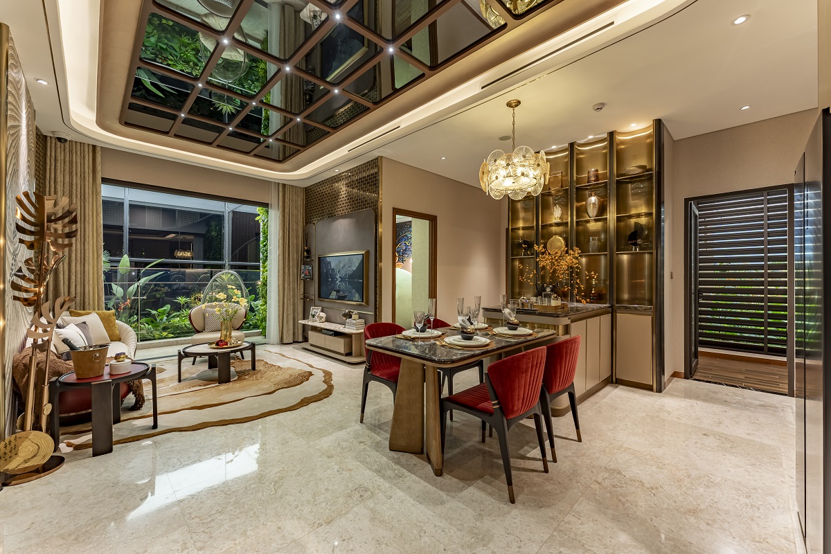 Nội thất căn hộ mẫu The Privé