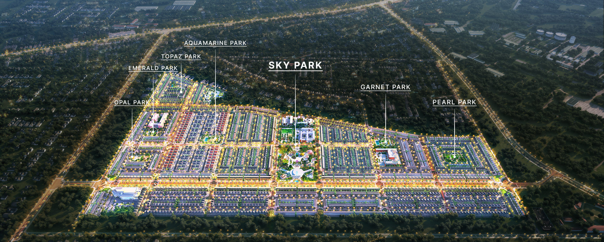 Mặt bằng dự án Gem Sky World