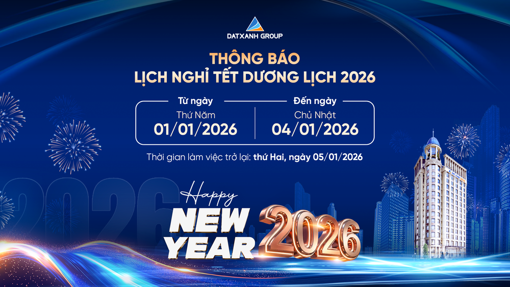 LỊCH NGHỈ TẾT DƯƠNG LỊCH 2026